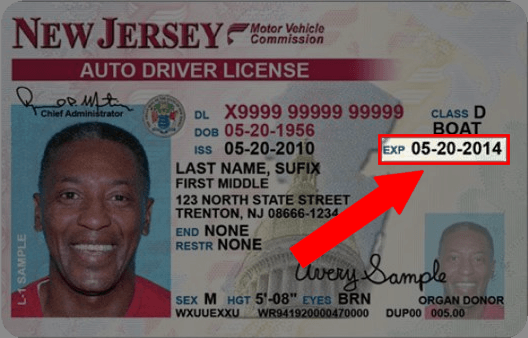 Nj driver license replacement